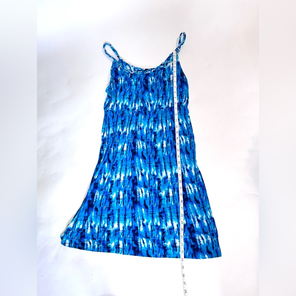 Style &Co. Blue Floral/Tropical Dress Size Large - Picture 8 of 8